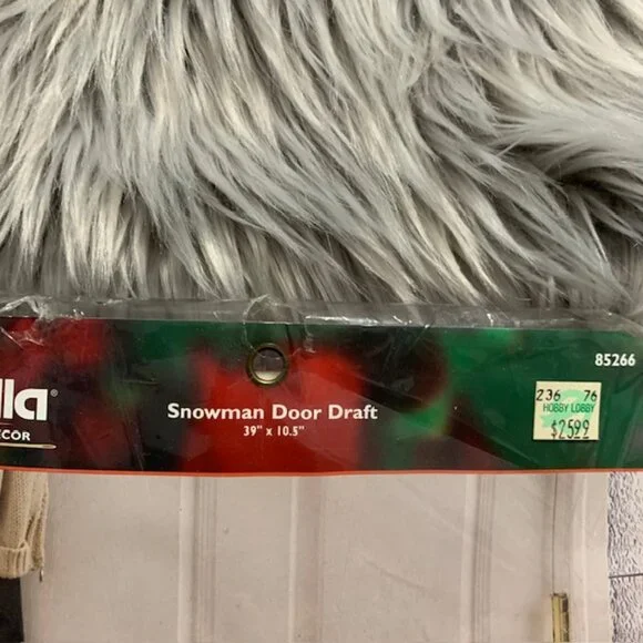 Bucilla Felt Snowman Door Draft Kit - Picture 3 of 5